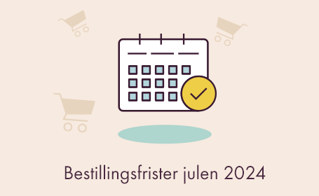 Bestillingsfrister julen 2024