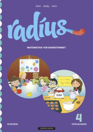 Radius 4 : Oppgåvebok : matematikk for barnetrinnet