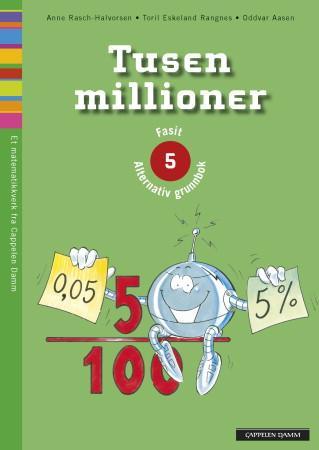Tusen millioner 5 : Fasit : alternativ grunnbok A og B