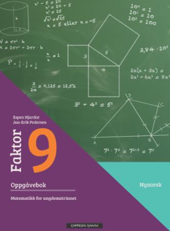 Faktor 9 : oppgåvebok : matematikk for ungdomstrinnet