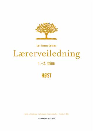 Lærerveiledning 1. og 2. trinn høst : norsk rettskrivings- og leseprøve for grunnskolen