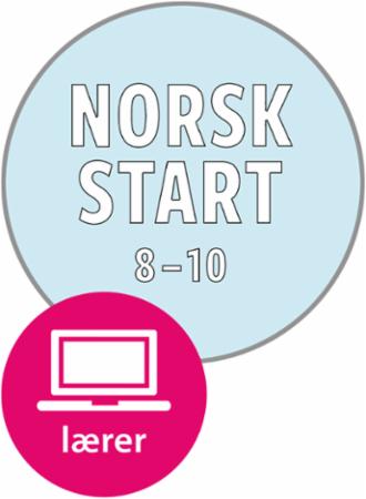 Norsk start 8-10 Lærernettsted : grunnleggende norsk nivå 1, 2 og 3