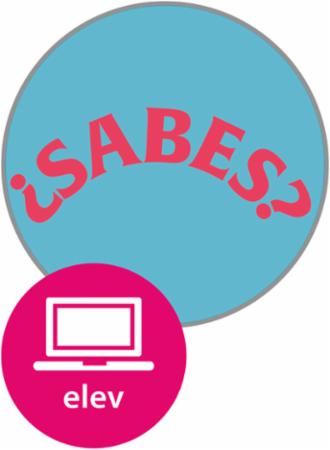 ¿Sabes? Elevnettsted : digital elevressurs spansk 1, vg1 og vg2
