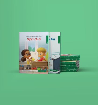 Grøn pakke Leseunivers frå Cappelen Damm : nivå 1-5