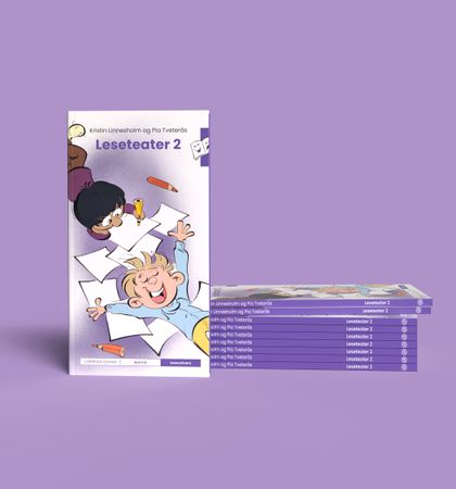 Leseteater 2 – 10 stykk Leseunivers fra Cappelen Damm