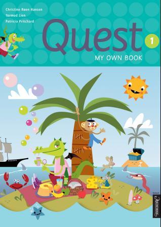Quest 1 : my own book : store bokstaver