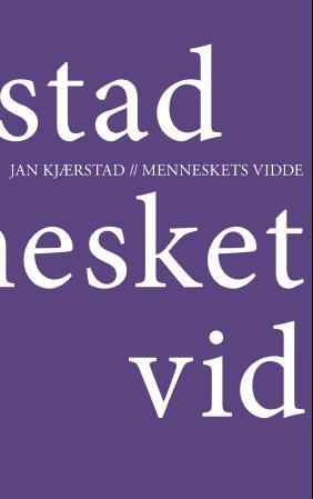 Menneskets vidde : essays, artikler, tekster