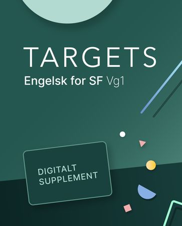 Targets : Digitalt supplement : engelsk for studieforberedende vg1