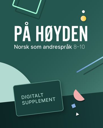 På høyden Digitale ressurser : Aschehoug Univers