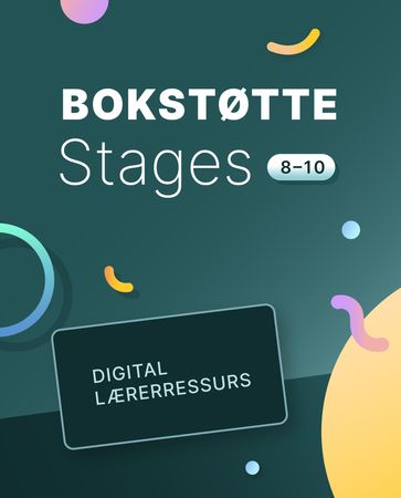 Stages 8-10, Bokstøtte : engelsk for ungdomstrinet