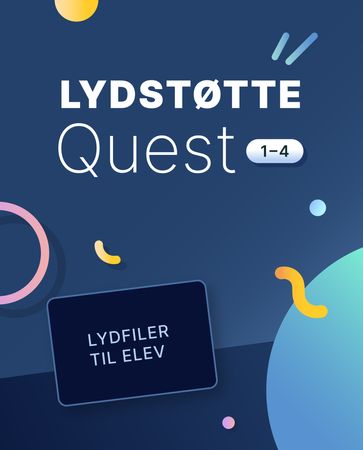 Quest 1-4 Lydstøtte : lydfiler til elev : engelsk for barnetrinnet