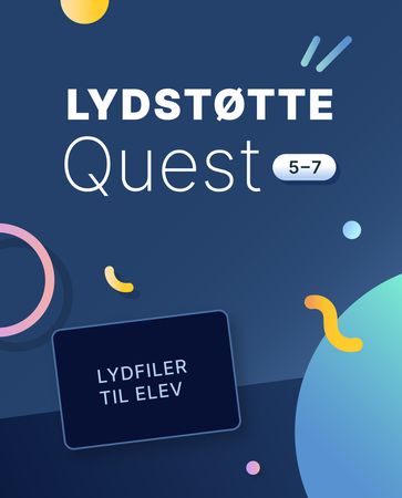 Quest 5-7 Lydstøtte : lydfiler til elev : engelsk for barnetrinnet