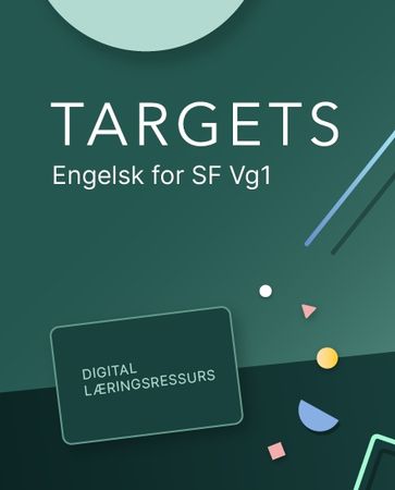 Targets : Digital lærerressurs : engelsk for studieforberedende VG1