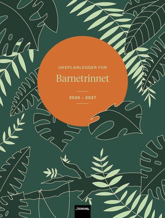 Ukeplanlegger for barnetrinnet 2026-2027