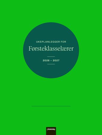 Ukeplanlegger for førsteklasselærer 2026-2027