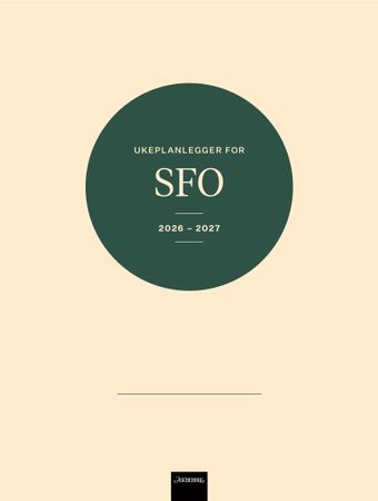 Ukeplanlegger for SFO 2026-2027