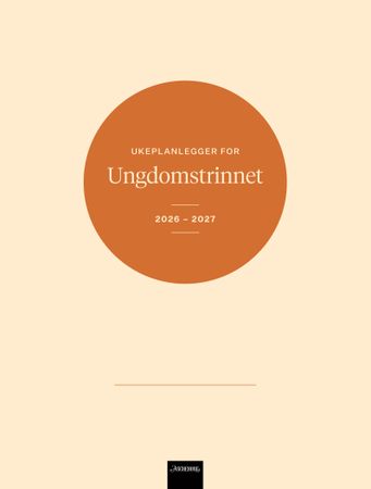 Ukeplanlegger for ungdomstrinnet 2026-2027
