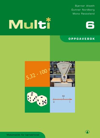 Multi 6 : oppgåvebok : matematikk for barnesteget