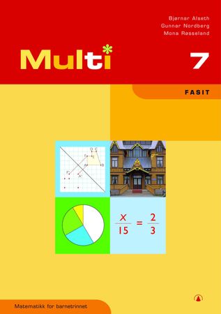Multi 7 : fasit : matematikk for barnetrinnet