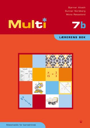 Multi 7b : lærerens bok : matematikk for barnetrinnet