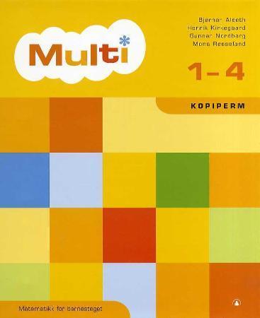 Multi 1-4 : kopiperm : matematikk for barnesteget