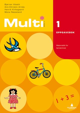 Multi 1, 2. utgåve : Oppgåvebok : matematikk for barnesteget