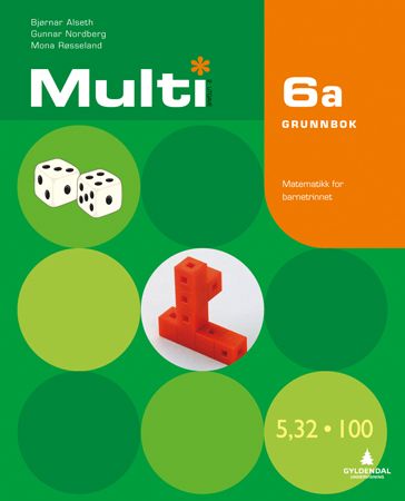 Multi 6a, 2. utgåve : Grunnbok : matematikk for barnesteget
