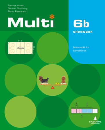 Multi 6b, 2. utgave : Grunnbok : matematikk for barnetrinnet