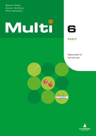 Multi 6, 2. utgave : Fasit : matematikk for barnetrinnet