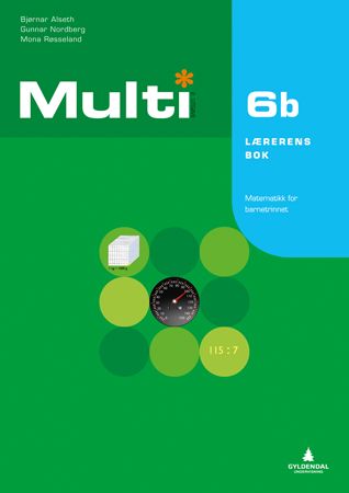 Multi 6b, 2. utgave : Lærerens bok : matematikk for barnetrinnet