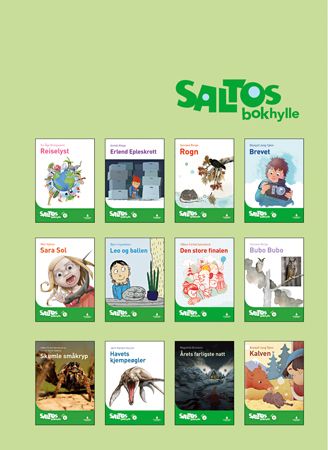 Saltos bokhylle : nivå 5-6 : norsk for barnetrinnet