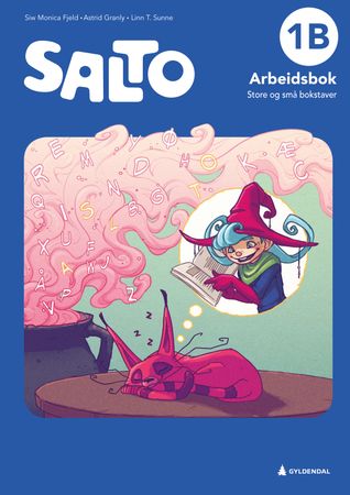 Salto 1B, 2. utg. : Arbeidsbok : store og små bokstaver : norsk for barnetrinnet