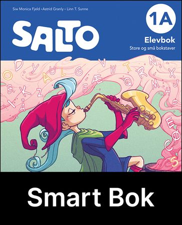 Salto 1A, 2. utg. : Elevbok : store og små bokstaver : Smart bok : norsk for barnetrinnet