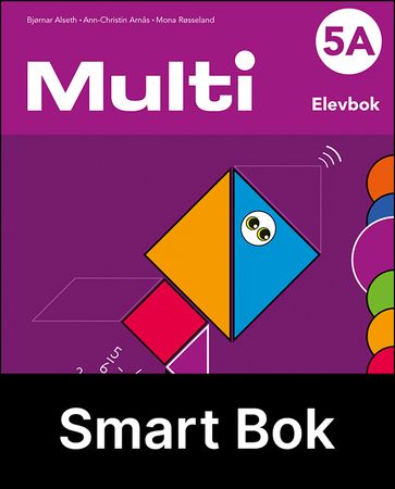 Multi 5A, 3. utg. : Elevbok : Smart bok : matematikk for barnetrinnet