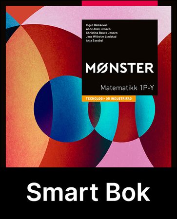 Mønster 1P-Y, teknologi- og industrifag, Smart Bok : matematikk YF, vg1