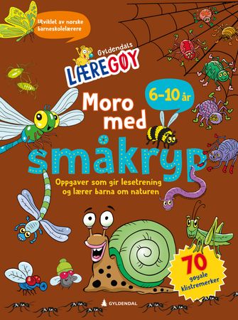 Moro med småkryp : oppgaver som gir lesetrening og lærer barna om naturen