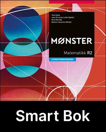 Mønster R2, Smart Bok : matematikk SF, vg3