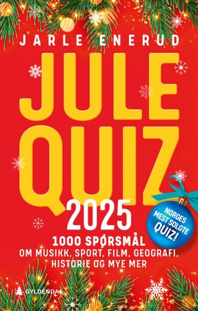 Julequiz 2025 : 1000 spørsmål om musikk, sport, film, geografi, historie og mye mer