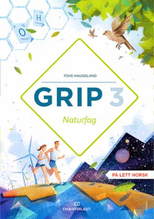 Grip 3  Naturfag Grunnbok, d-bok : Kompetansemålene etter 8.-10. trinn