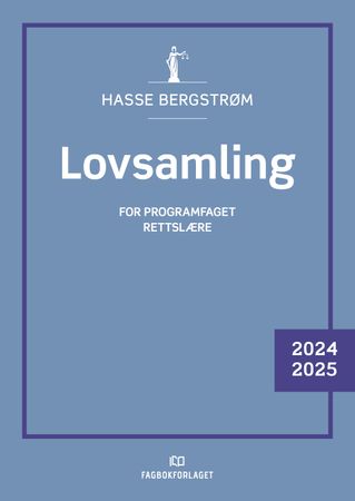 Lovsamling rettslære 2024/2025 : for programfaget rettslære