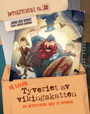 Tyveriet av vikingskatten : en detektivbok med 19 oppdrag