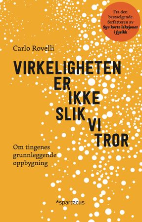 Virkeligheten er ikke slik vi tror : om tingenes grunnleggende oppbygning