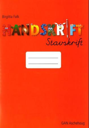 Handskrift : stavskrift