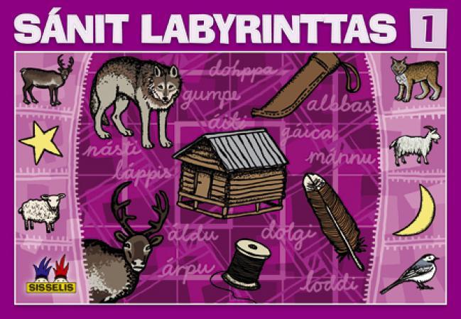 Sánit labyrinttas 1. Spill med 6 brett, 6 terninger og 24 flyttebrikker. 2-4 deltakere