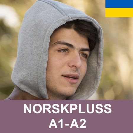 NorskPluss A1-A2 ukrainsk og russisk (nn) : interaktivt og selvrettende digitalt læremiddel i grunnleggende norsk med ukrainsk og russisk tilrettelegg