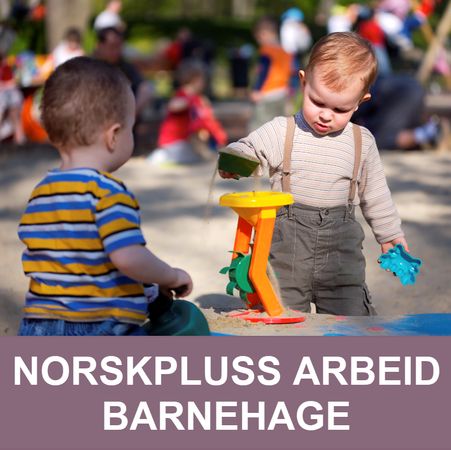 NorskPluss arbeid : barnehage