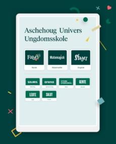 Aschehoug Univers Ungdomsskole Basis - enkeltlisens : alle fag, alle trinn