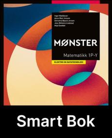 Mønster 1P-Y, elektro og datateknologi, Smart Bok : matematikk YF, vg1