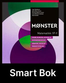 Mønster 1P-Y,  frisør, blomster-, interiør- og eksponeringsdesgin. Håndverk, design og produktutvikling, Smart Bok : matematikk YF, vg1