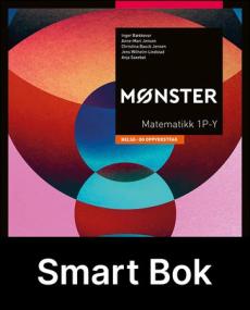 Mønster 1P-Y, helse- og oppvekstfag, Smart Bok : matematikk YF, vg1